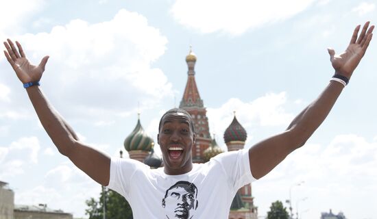 Street basketball tournament 5x5 "NBA 5 United" in Moscow