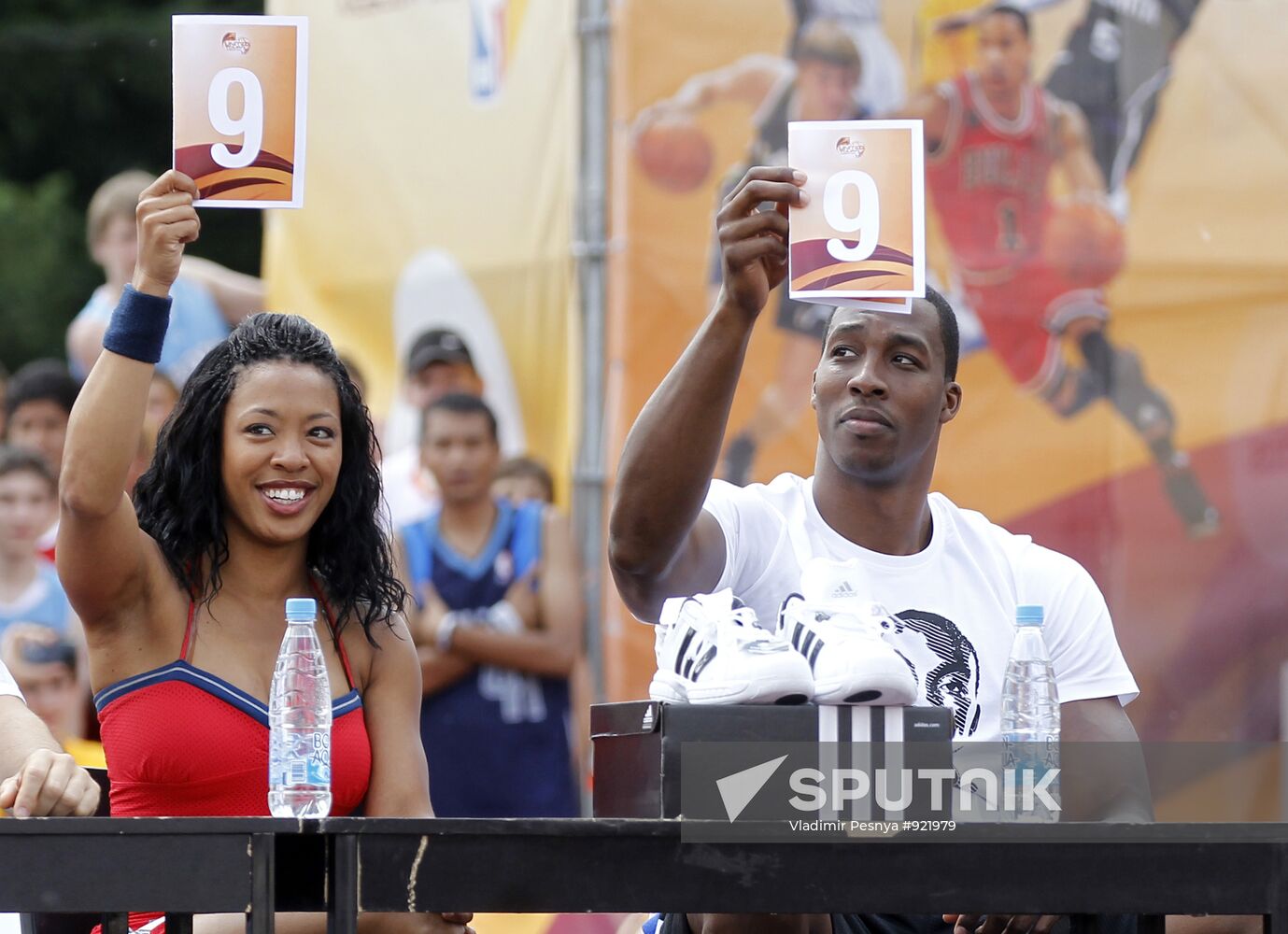 Street basketball tournament 5x5 "NBA 5 United" in Moscow