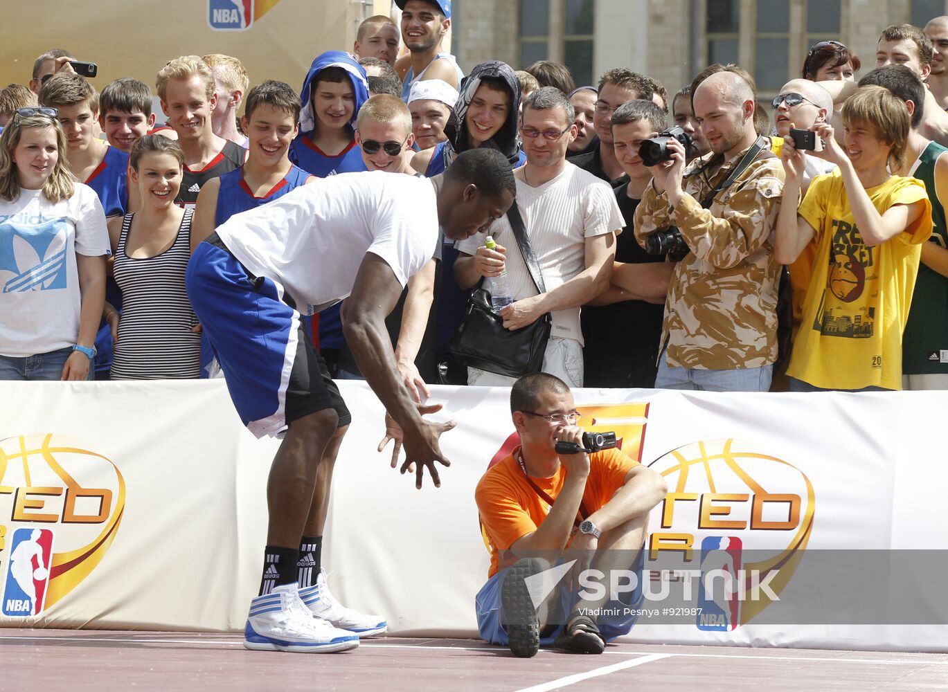 Tournament in street basketball 5x5 "NBA 5 United" in Moscow
