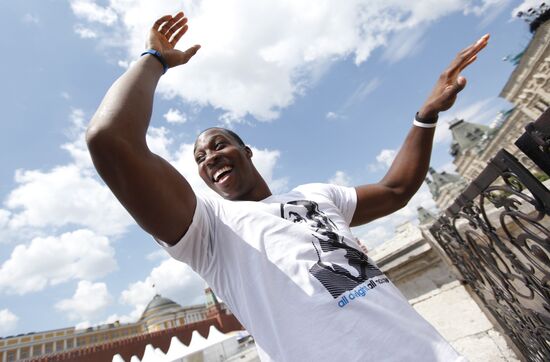 Street basketball tournament 5x5 "NBA 5 United" in Moscow