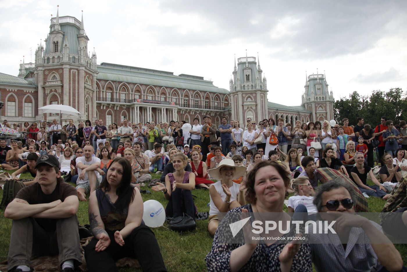 Music Festival Classics and Jazz at Tsaritsino estate in Moscow