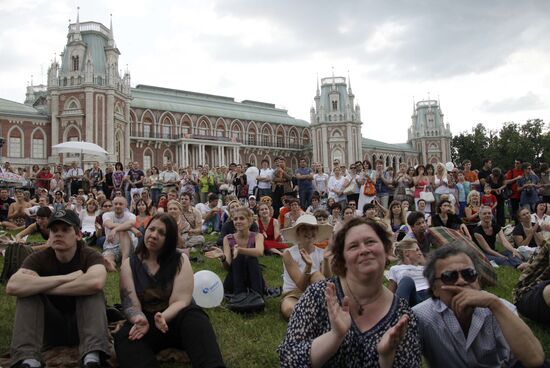 Music Festival Classics and Jazz at Tsaritsino estate in Moscow
