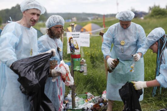 Festival of Free Creativity "Empty Hills" in Kaluga region