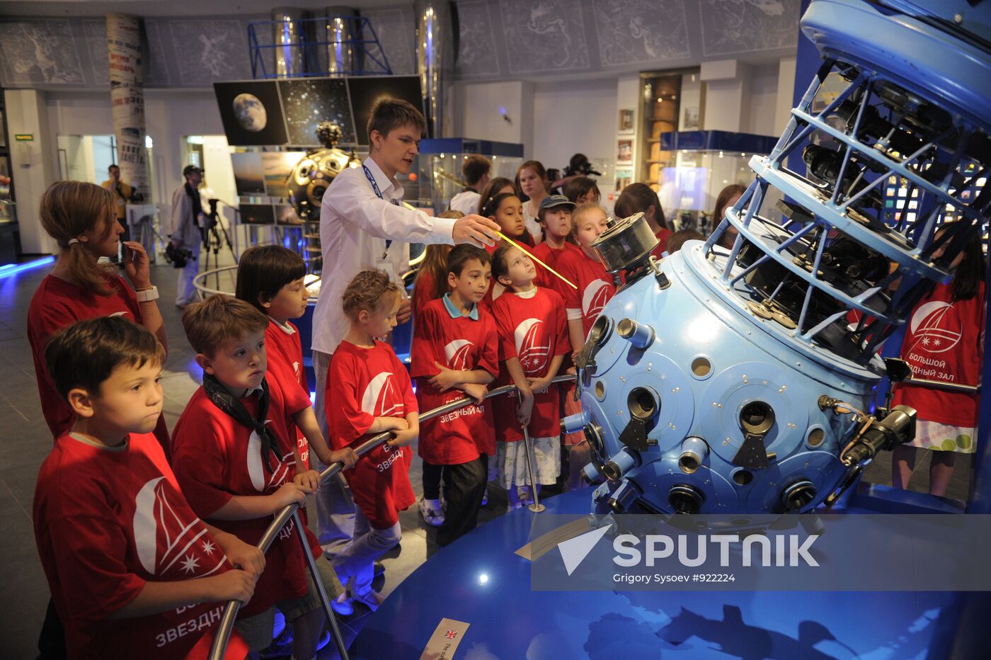 Opening of Moscow Planetarium