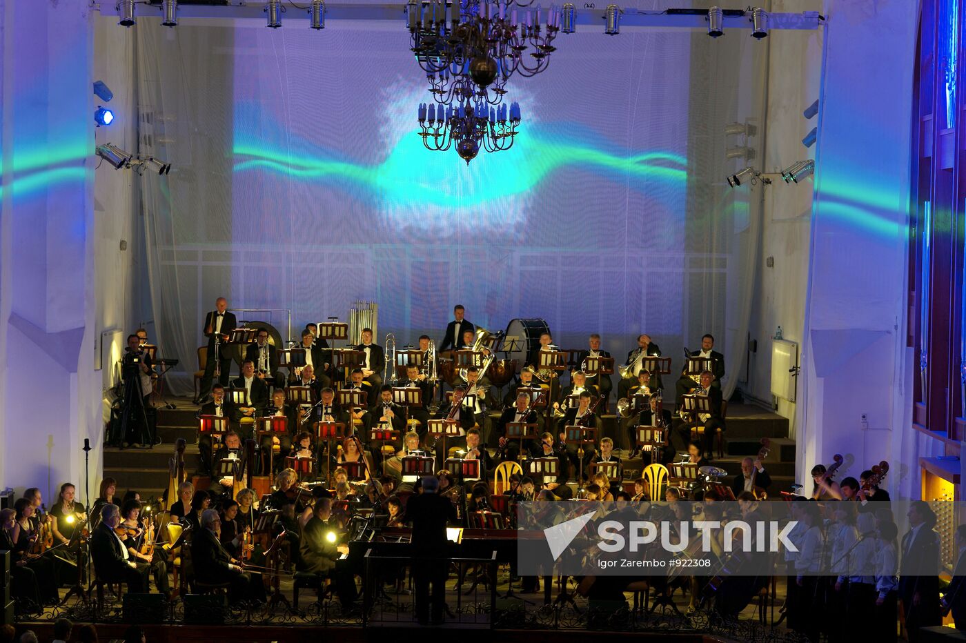 Light-production works of composer Alexander Scriabin