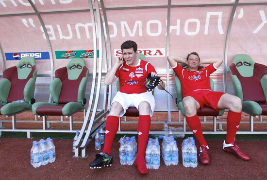 Denis Matsuev and actor Marat Basharov
