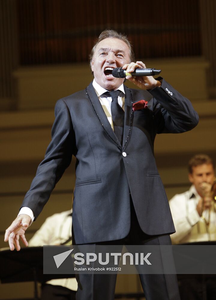 Concert of Karel Gott in Moscow