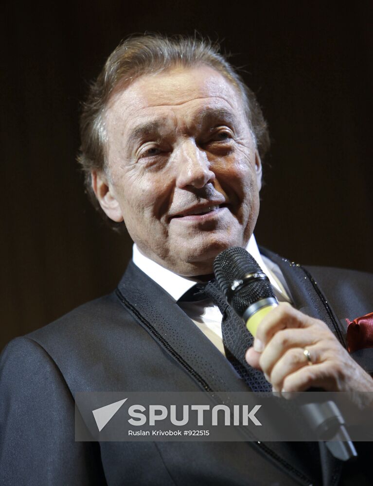 Concert of Karel Gott in Moscow