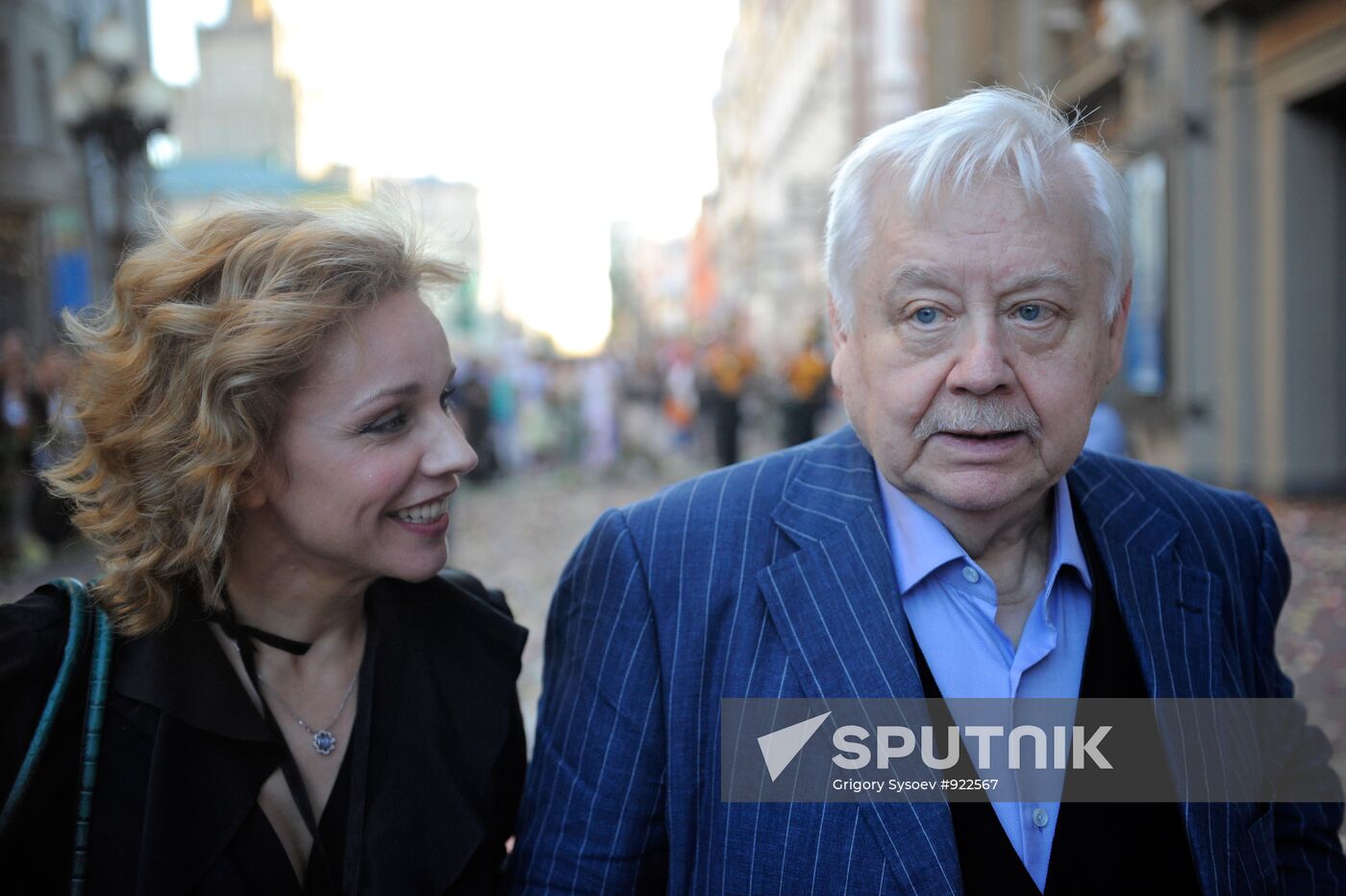 Oleg Tabakov and Marina Zudina