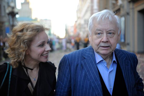 Oleg Tabakov and Marina Zudina