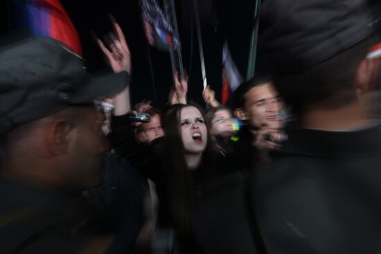 Third international rock festival Rock Nad Volgoi (Rock Over the