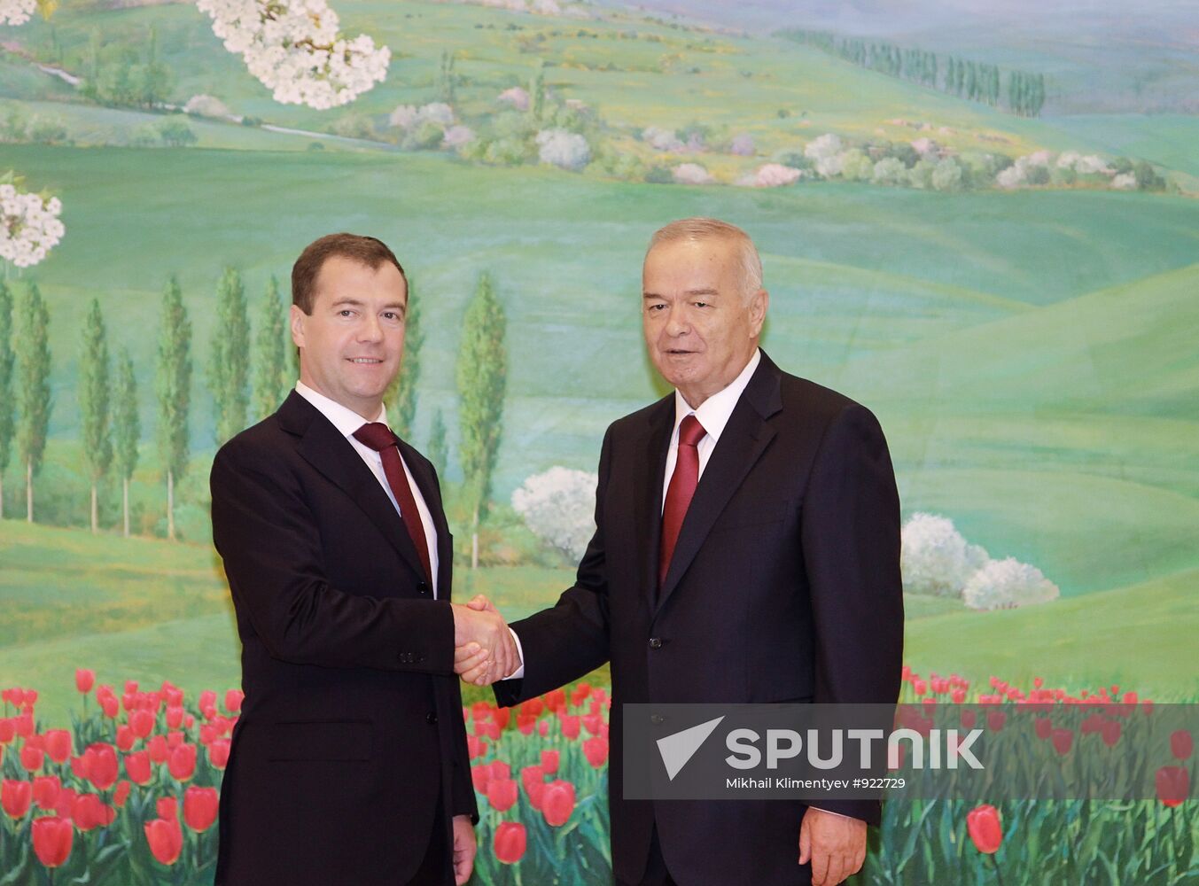 Dmitry Medvedev on working visit to Uzbekistan