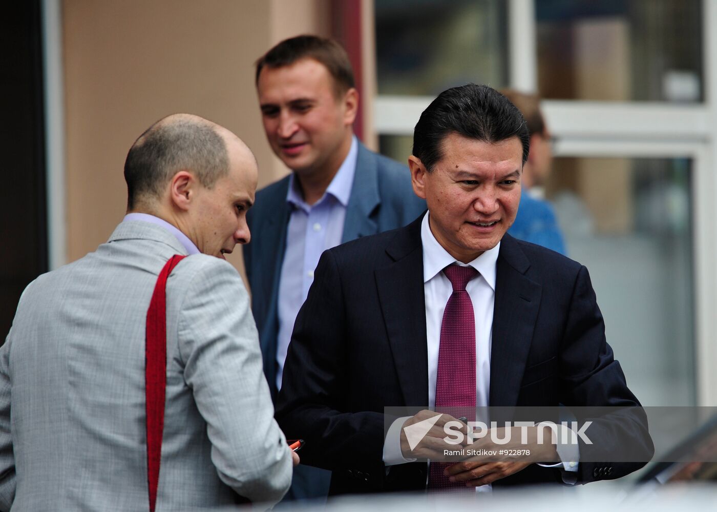 Press conference of FIDE President Kirsan Ilyumzhinov