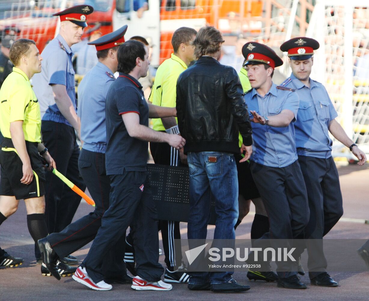 Football. Russian Premier League. Tom vs. Spartak