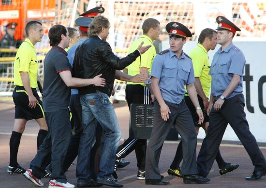 Football. Russian Premier League. Tom vs. Spartak
