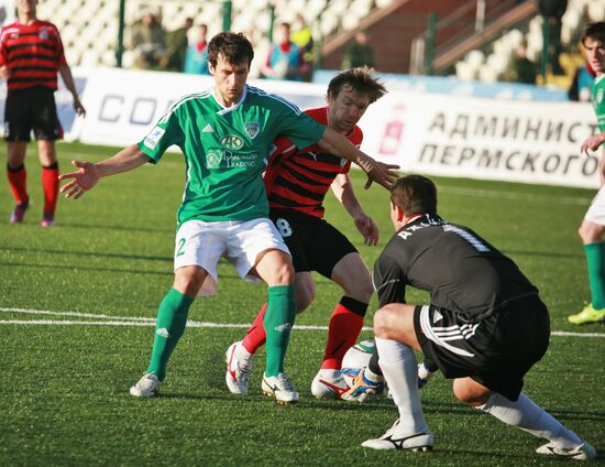 Football. Russian Premier League. Amkar vs. Terek