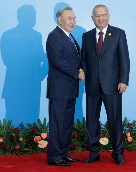 Nursultan Nazarbayev and Islam Karimov