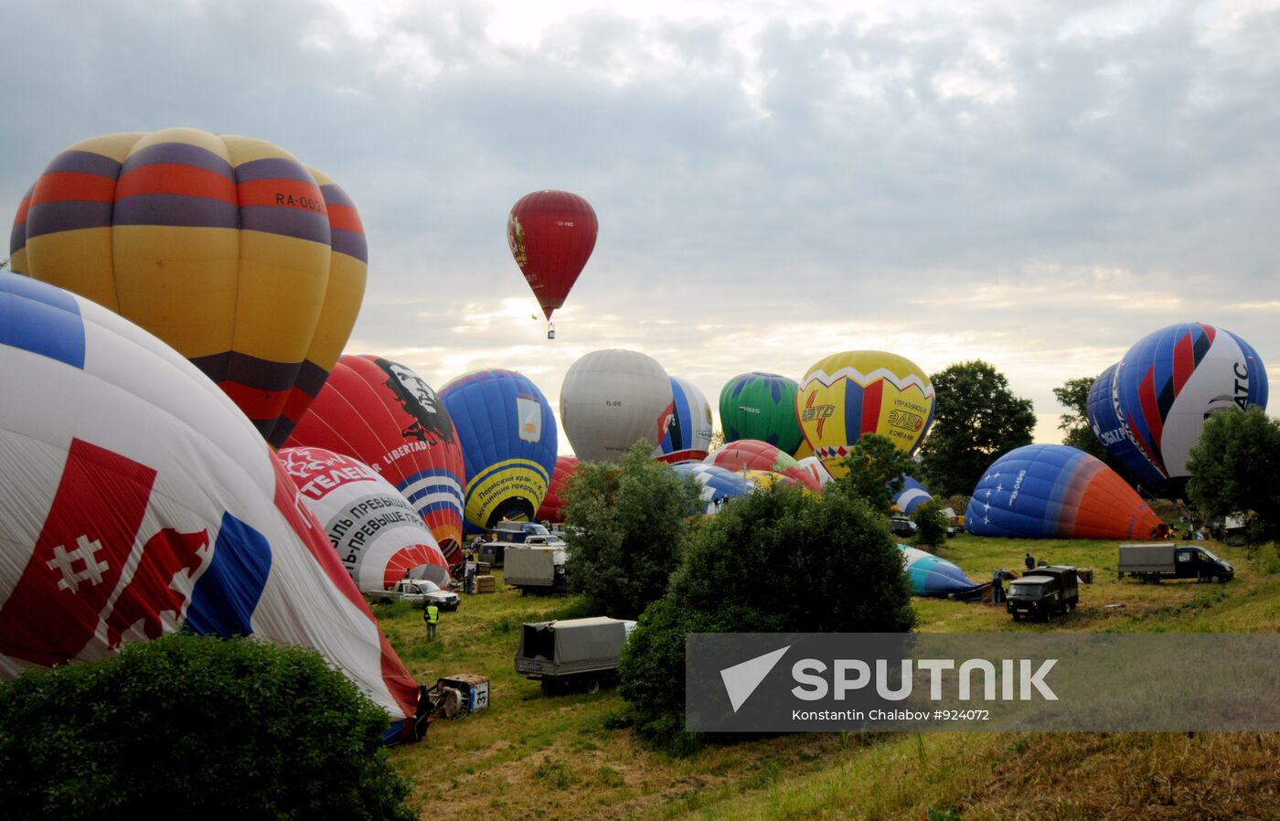 Russian Hot-Air Balloon Championships, Pskov region