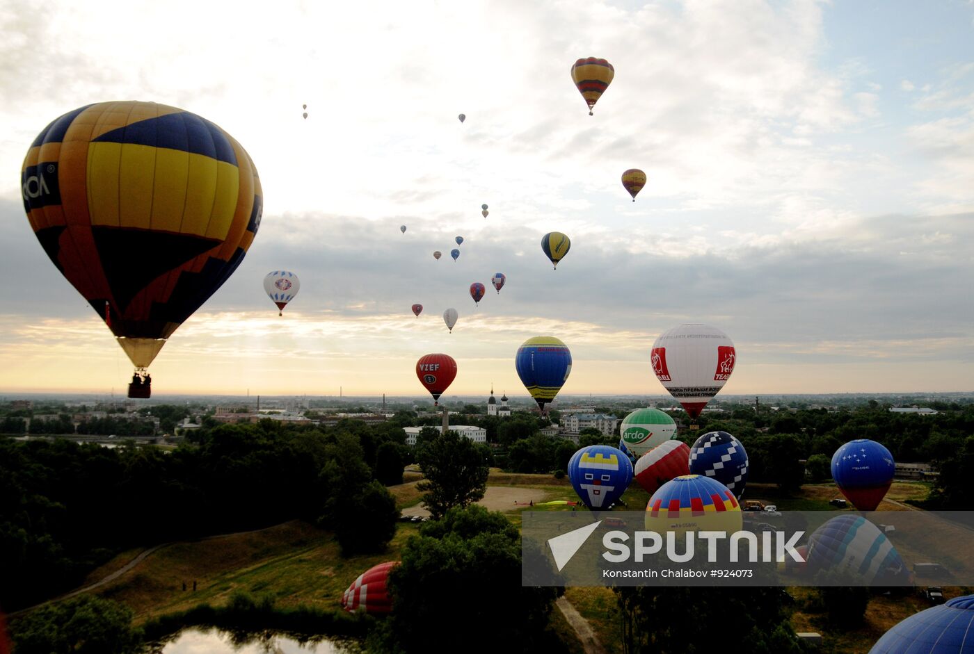 Russian Hot-Air Balloon Championships, Pskov region