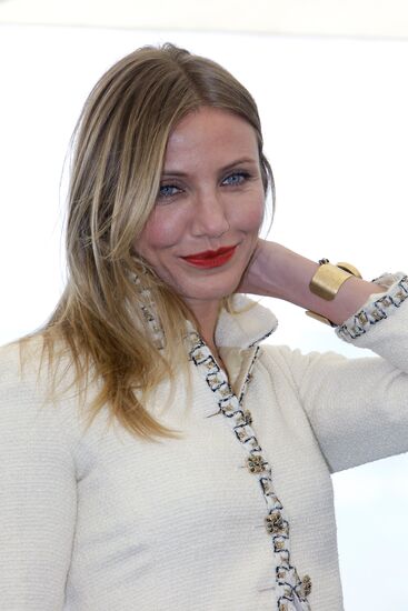Photo session by actress Cameron Diaz
