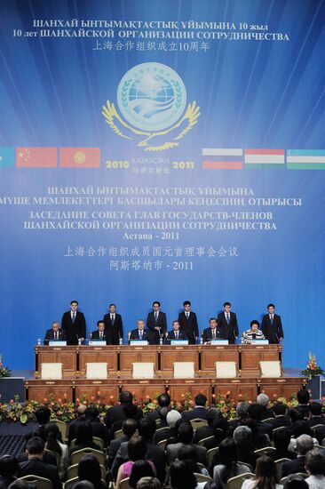 Shanghai Cooperation Organization anniversary summit