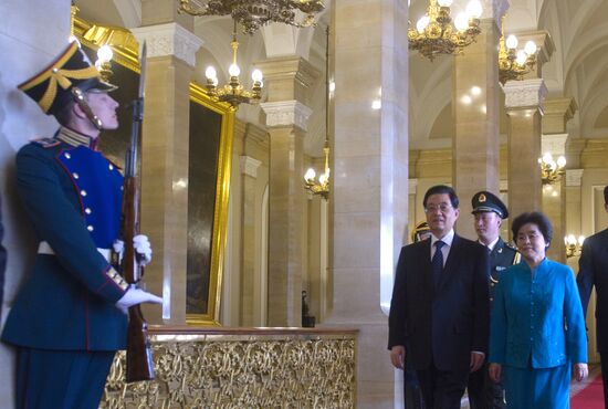 Hu Jintao's state visit to Russia