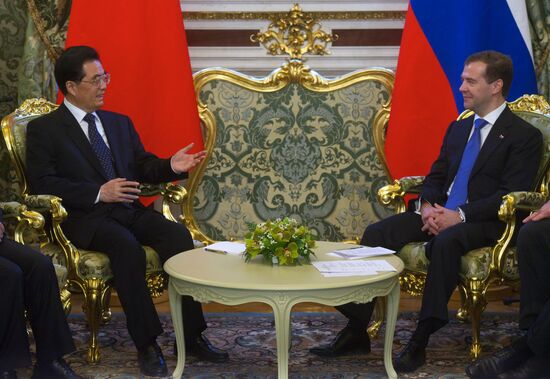 Hu Jintao's state visit to Russia