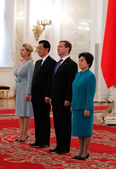 Hu Jintao's state visit to Russia