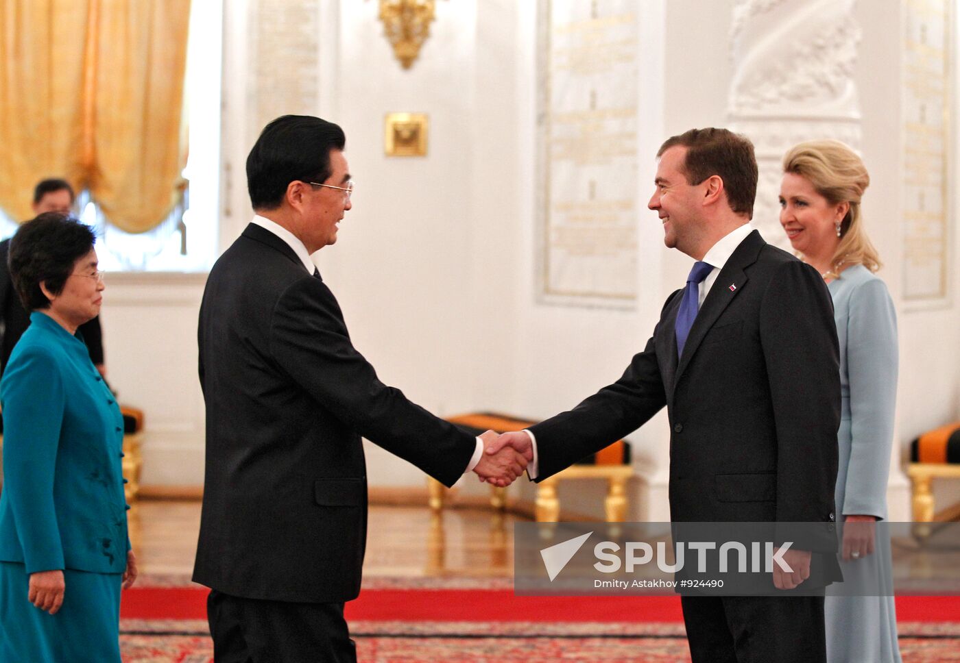 Hu Jintao's state visit to Russia