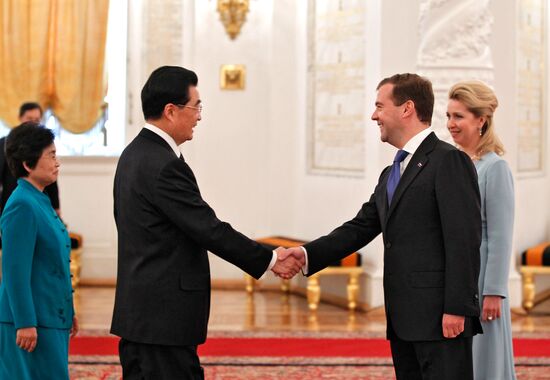 Hu Jintao's state visit to Russia