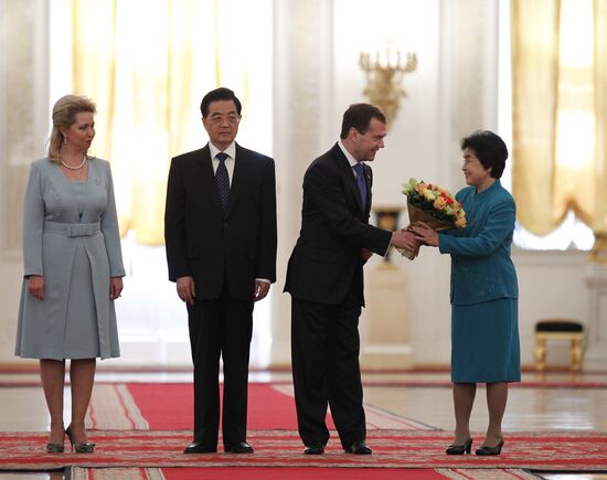 Hu Jintao's state visit to Russia