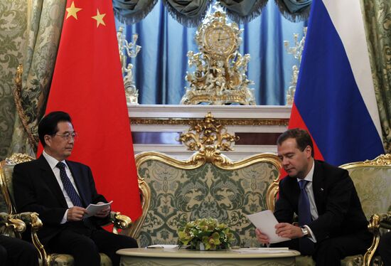 Hu Jintao's state visit to Russia