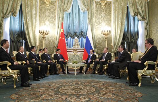 Hu Jintao's state visit to Russia