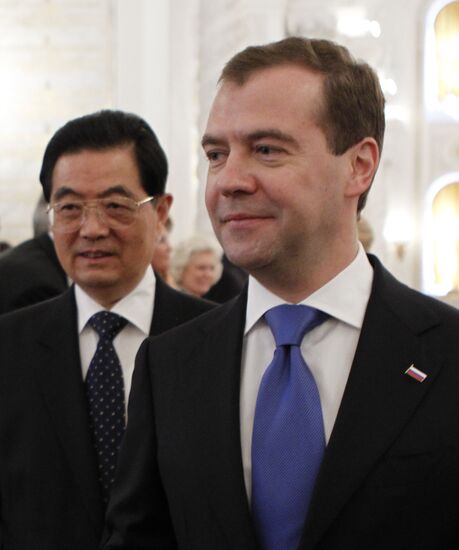 Hu Jintao's state visit to Russia