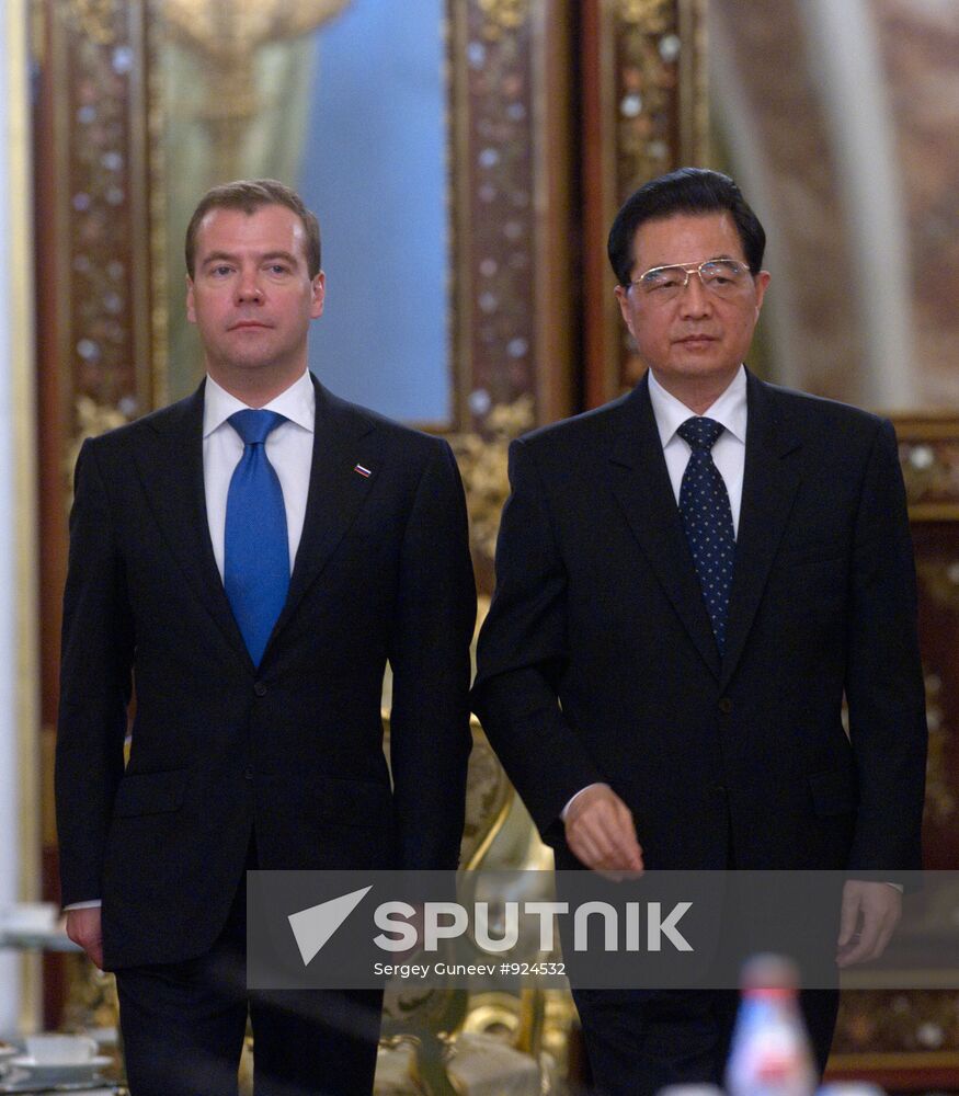 Hu Jintao's state visit to Russia