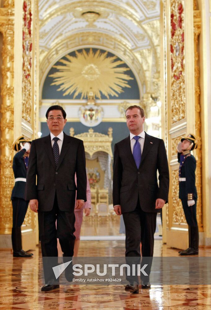 State visit by Hu Jintao to Russia