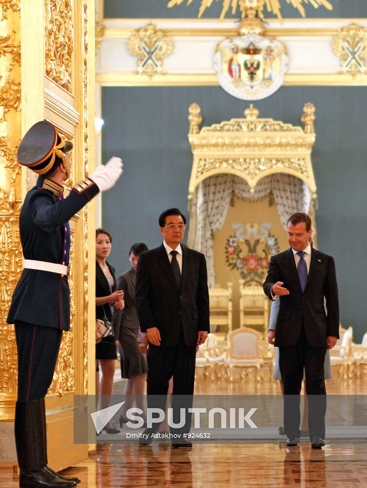 State visit by Hu Jintao to Russia