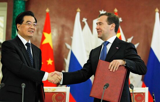 State visit by Hu Jintao to Russia