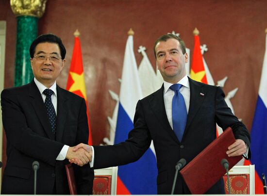 State visit by Hu Jintao to Russia