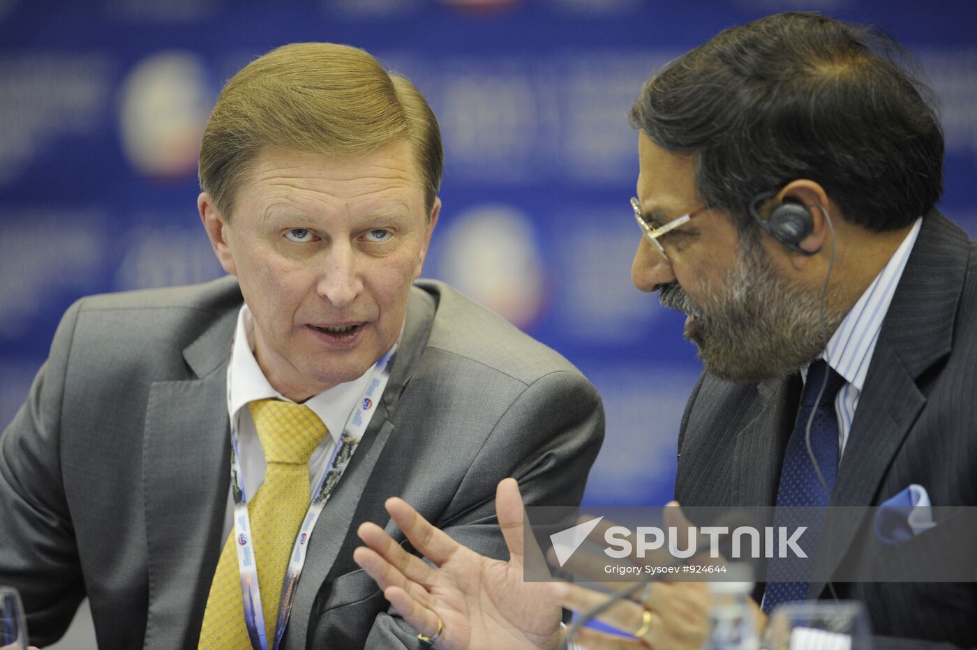 Sergei Ivanov and Anand Sharma