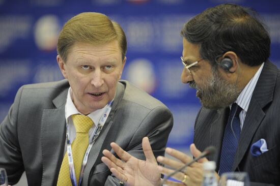 Sergei Ivanov and Anand Sharma