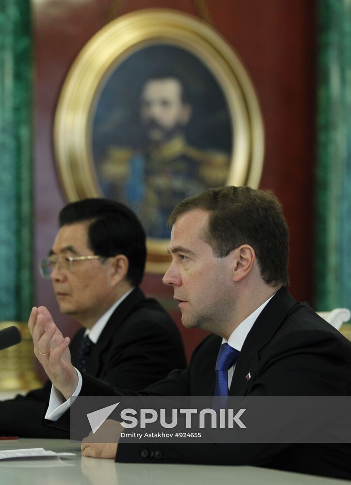 State visit by Hu Jintao to Russia