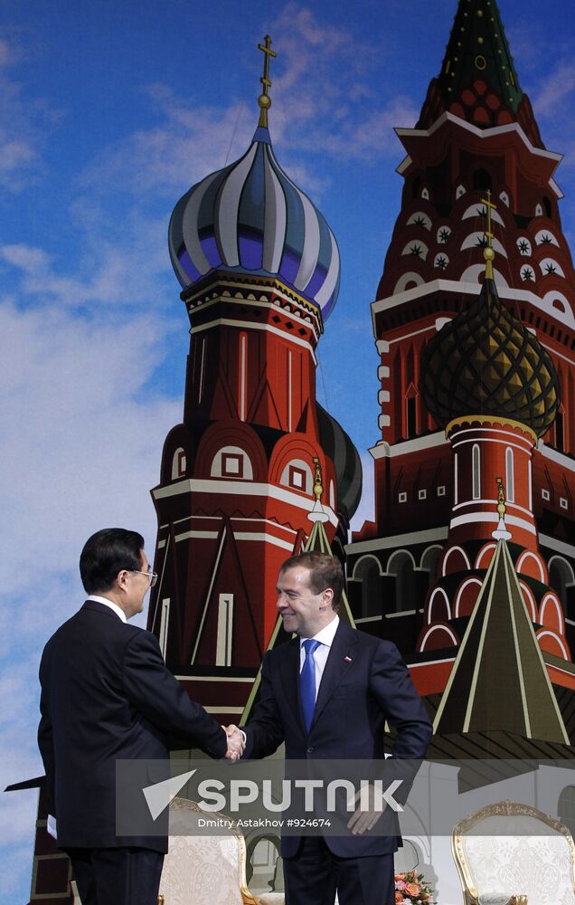 State visit by Hu Jintao to Russia