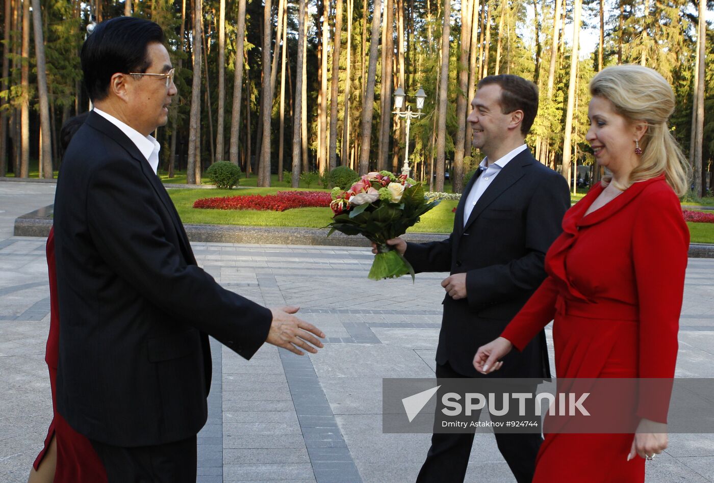 Chinese President Hu Jintao's state visit to Russia