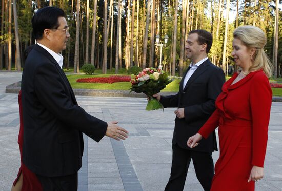 Chinese President Hu Jintao's state visit to Russia