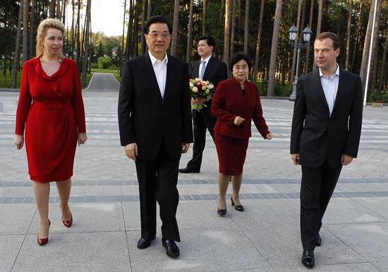 Chinese President Hu Jintao's state visit to Russia