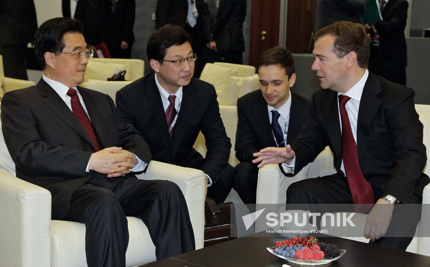 D. Medvedev at 15th St. Petersburg International Economic Forum