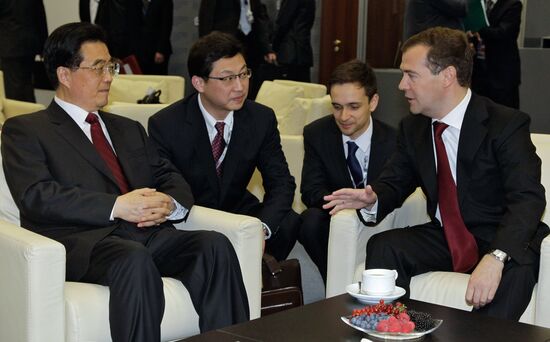 D. Medvedev at 15th St. Petersburg International Economic Forum