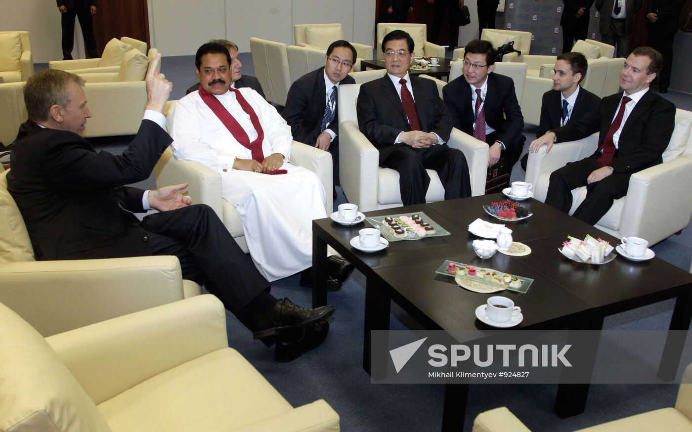 D. Medvedev at 15th St. Petersburg International Economic Forum