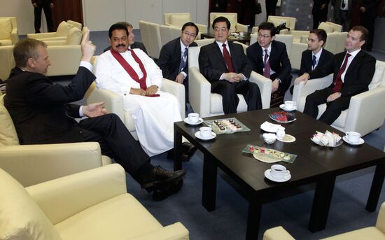 D. Medvedev at 15th St. Petersburg International Economic Forum